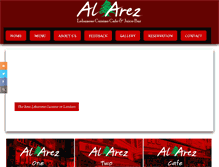 Tablet Screenshot of alarez.co.uk